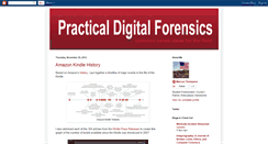 Desktop Screenshot of practicaldigitalforensics.blogspot.com