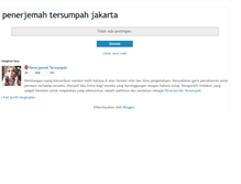 Tablet Screenshot of penerjemahtersumpah-jakarta.blogspot.com