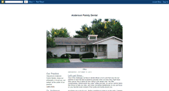 Desktop Screenshot of andersonfamilydds.blogspot.com