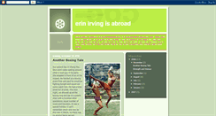 Desktop Screenshot of erinirvingisabroad.blogspot.com