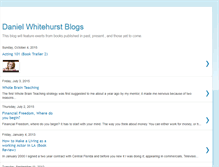 Tablet Screenshot of daniellwhitehurst.blogspot.com