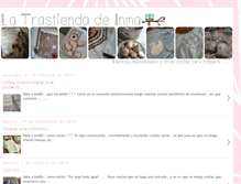 Tablet Screenshot of latrastiendadeinma.blogspot.com