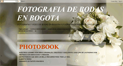 Desktop Screenshot of fotografiadebodasenbogota.blogspot.com