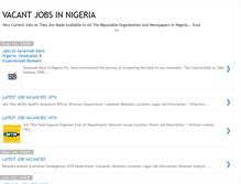Tablet Screenshot of jobsvacancynigeria.blogspot.com