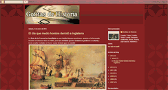 Desktop Screenshot of gotitasdehistoria.blogspot.com