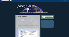 Desktop Screenshot of google-earth-descargar.blogspot.com