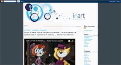 Desktop Screenshot of inart-animation.blogspot.com