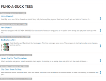 Tablet Screenshot of funkaducktees.blogspot.com