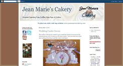 Desktop Screenshot of jeanmariescakery.blogspot.com