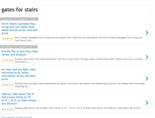 Tablet Screenshot of gatesforstairs.blogspot.com
