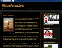 Tablet Screenshot of michaelpuskasministries.blogspot.com