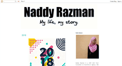 Desktop Screenshot of naddyrazman.blogspot.com