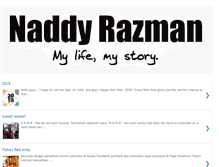 Tablet Screenshot of naddyrazman.blogspot.com