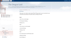 Desktop Screenshot of dragonlaid.blogspot.com