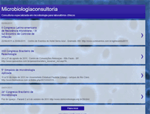 Tablet Screenshot of microbiologiaconsultoria.blogspot.com