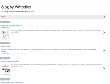 Tablet Screenshot of blogbywhitebox.blogspot.com