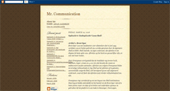 Desktop Screenshot of mrcommunication.blogspot.com