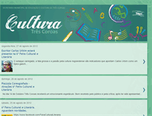 Tablet Screenshot of cultura3coroas.blogspot.com