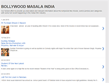 Tablet Screenshot of bolywoodmasalaindia.blogspot.com