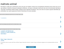 Tablet Screenshot of laeticadeloshombresconlosanimales.blogspot.com