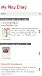 Mobile Screenshot of myplaydiary.blogspot.com