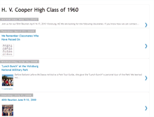 Tablet Screenshot of hvcooperhighclassof1960.blogspot.com