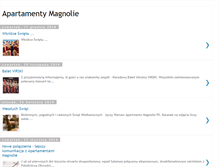 Tablet Screenshot of apartamenty-magnolie.blogspot.com
