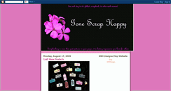 Desktop Screenshot of gonescraphappy.blogspot.com