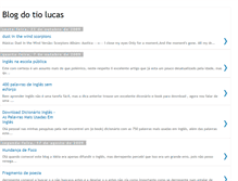 Tablet Screenshot of blogdotiolucas.blogspot.com