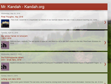 Tablet Screenshot of kandah-homebase.blogspot.com
