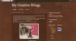 Desktop Screenshot of mycreativewingz.blogspot.com