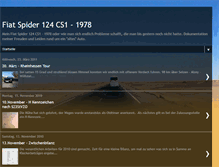Tablet Screenshot of fiatspider124.blogspot.com