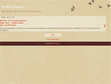 Tablet Screenshot of perfectsaathi.blogspot.com