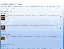 Tablet Screenshot of cookingformytwins.blogspot.com