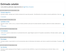 Tablet Screenshot of estimadocatalan.blogspot.com
