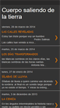 Mobile Screenshot of cuerposaliendodelatierra.blogspot.com