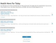 Tablet Screenshot of health-news-for-today.blogspot.com