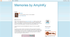 Desktop Screenshot of amyinky.blogspot.com