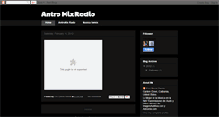 Desktop Screenshot of antromixradio.blogspot.com