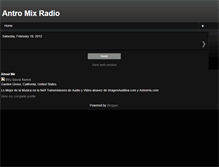 Tablet Screenshot of antromixradio.blogspot.com