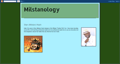 Desktop Screenshot of milstanology.blogspot.com