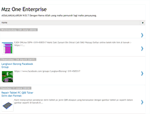 Tablet Screenshot of mymzzone.blogspot.com