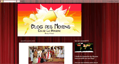 Desktop Screenshot of blogdesmoyens.blogspot.com