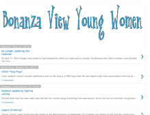 Tablet Screenshot of bonanzaviewyoungwomen.blogspot.com