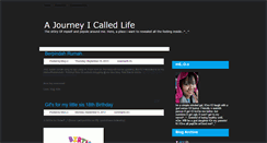 Desktop Screenshot of ajourneyicalledlife.blogspot.com