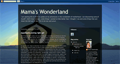 Desktop Screenshot of mamaswonderland.blogspot.com