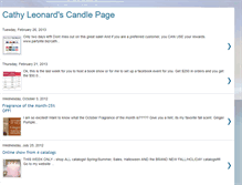 Tablet Screenshot of candlelitecathy.blogspot.com