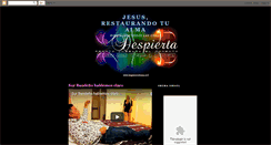 Desktop Screenshot of jesus-salva-perdona-restaura.blogspot.com