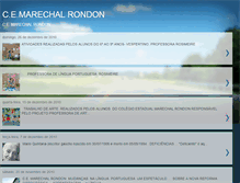 Tablet Screenshot of colegiomarechal.blogspot.com