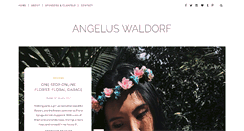 Desktop Screenshot of angelus-officially.blogspot.com